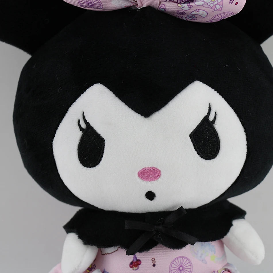 25cm Kuromi Plush Toy in Lolita Princess Dress: A Cute and Royal Companion
