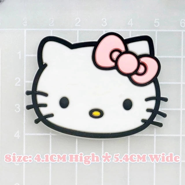 Adorable Pink Hello Kitty Shoe Charm Set – 15 Fun Pieces to Personalize Your Shoes