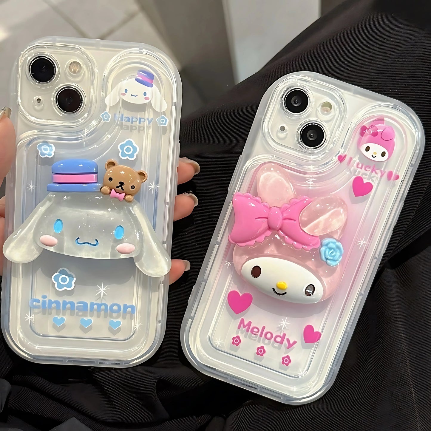 Adorable Sweet Melody Phone Case with Phone Grip