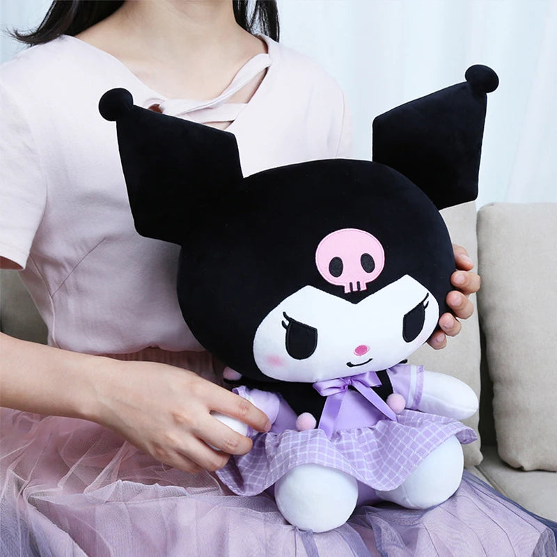 Black Kuromi Uniform Series Plush Toy