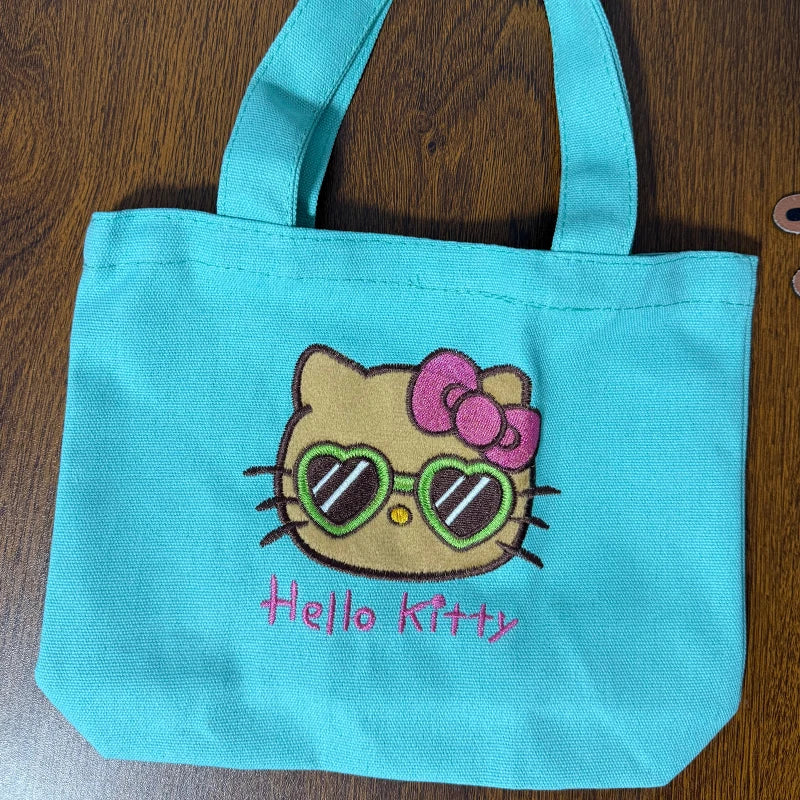 Blue Hello Kitty Tropical Breeze Cosmestic Bag