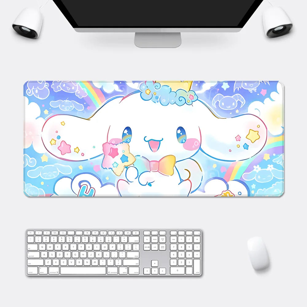 Cinnamoroll Color Splash Desk Mat – Kawaii Mousepad & Table Mat