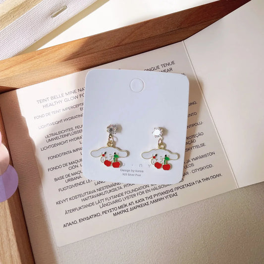 Cinnamoroll Stud Earrings | Adorable Sanrio Jewelry for Every Day