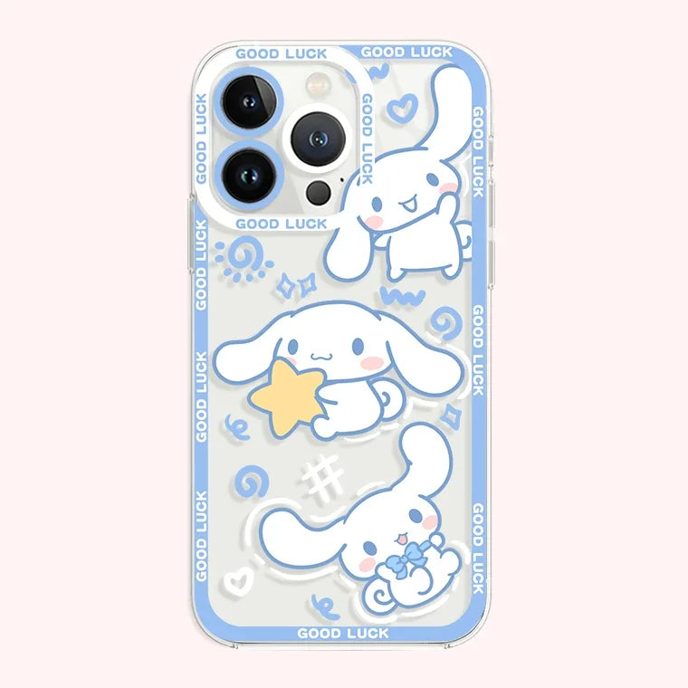 Cinnamoroll Transparent Soft Shell Case – Light, Durable, and Adorable!