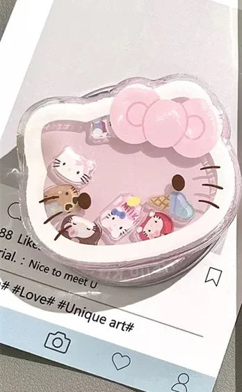 Cute Hello Kitty Magnetic Shake Case