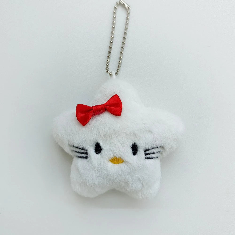 Cute Sanrio Hello Kitty Star Charm Keyring