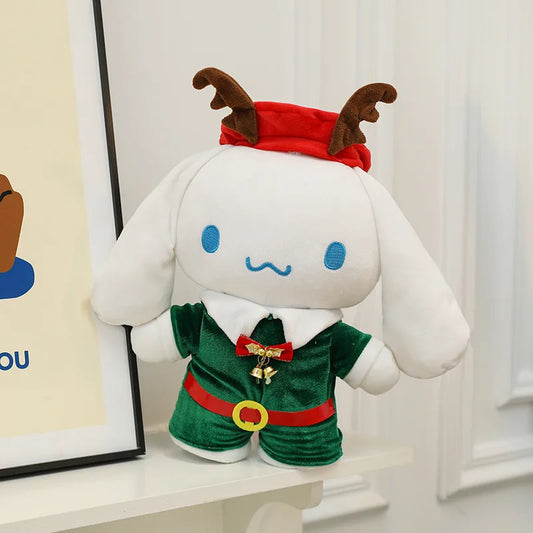 Festive Cinnamoroll Christmas Plush Toy – 35cm of Holiday Charm