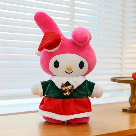 Festive My Melody Christmas Plush Toy – 35cm of Holiday Charm