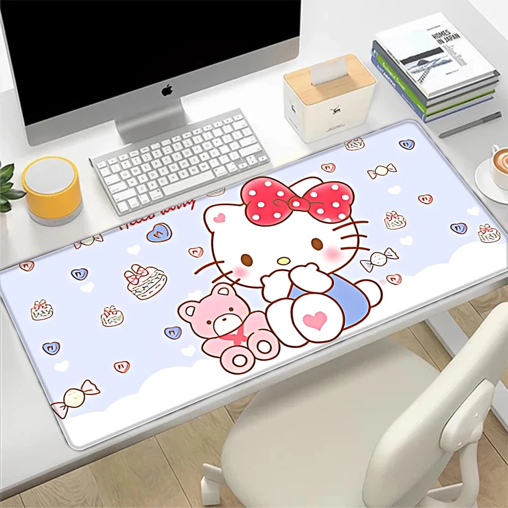Fun & Colorful Hello Kitty Desk Mat – Perfect for Sanrio Lovers