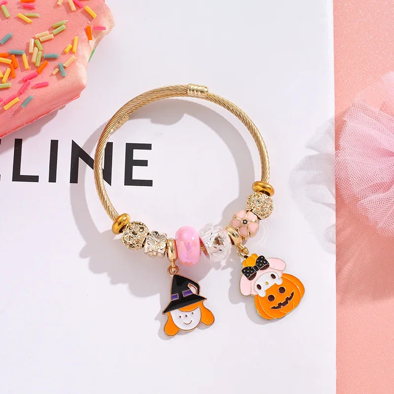 Halloween Bracelet My Melody charm adjustable Bracelet