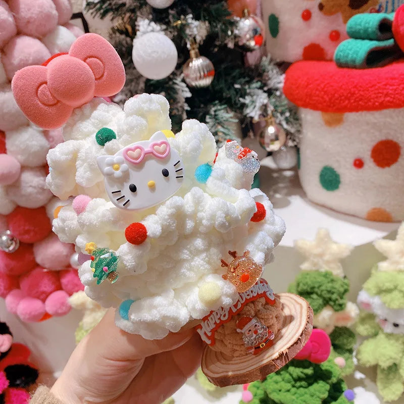 Hello Kitty Christmas Tree Series – Kawaii Sanrio Festival Desktop Decoration & Xmas Gift