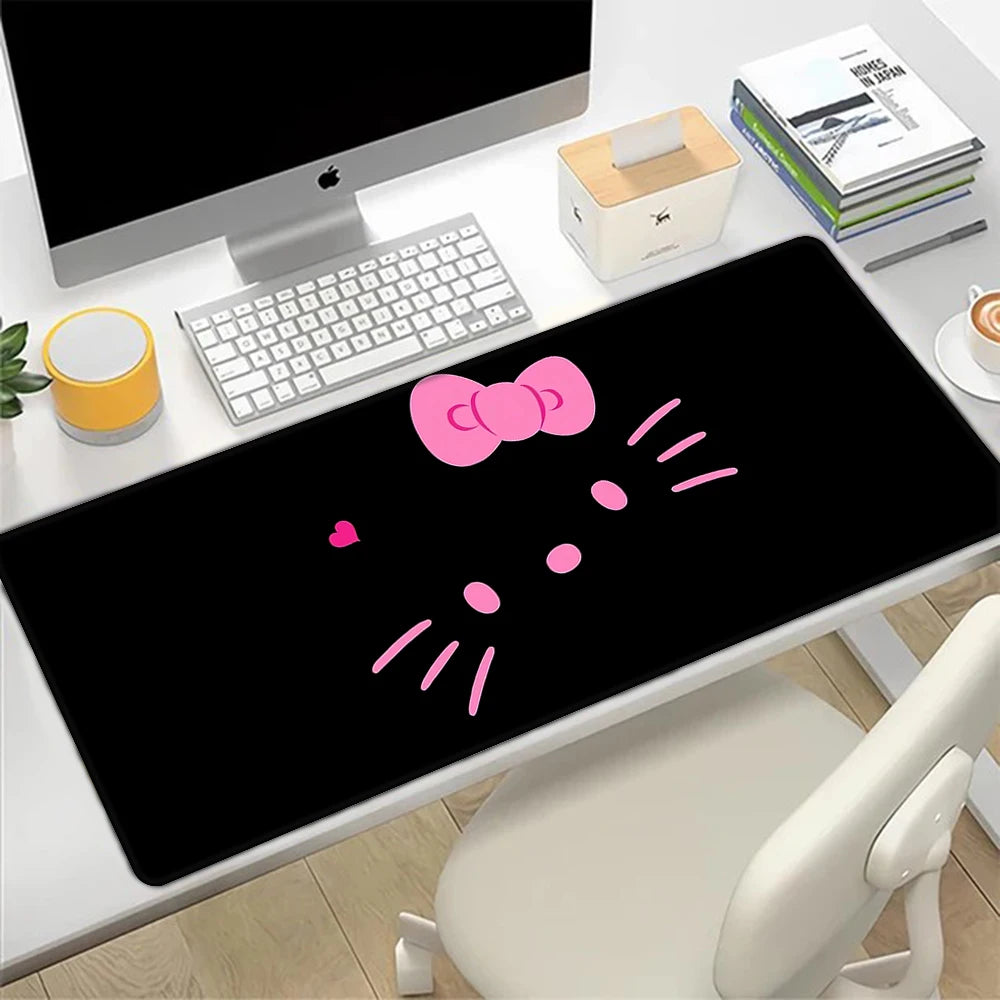 Hello Kitty Color Pop Desk Mat – Large Mousepad for Work or Play