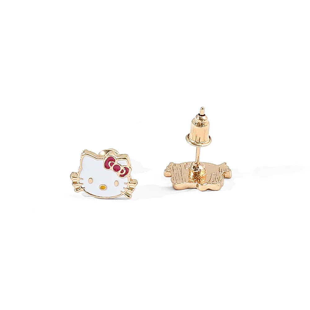 Hello Kitty Dreams – Sweet Kawaii Necklace and Earrings Set