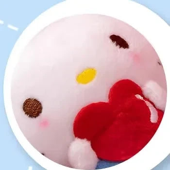 Hello Kitty Heart Series Stuffed Keyring – Valentine Gift