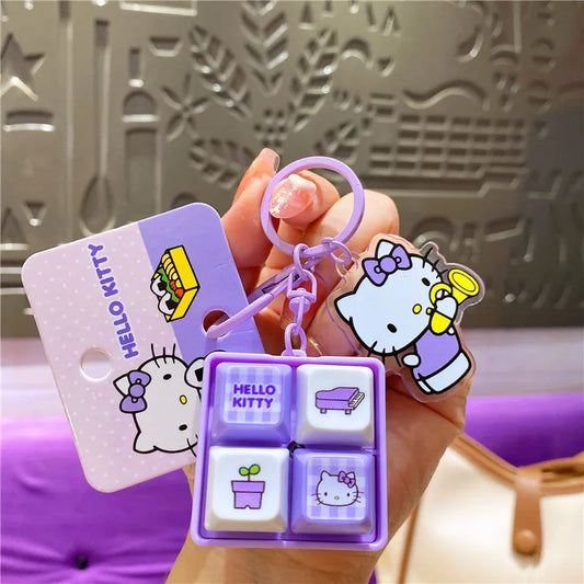 Hello Kitty Kawaii Glow & Sound Keychain