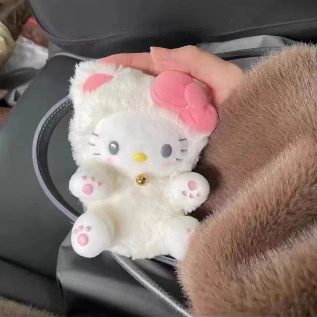 Hello Kitty Neko Plushie with Bell Keyring