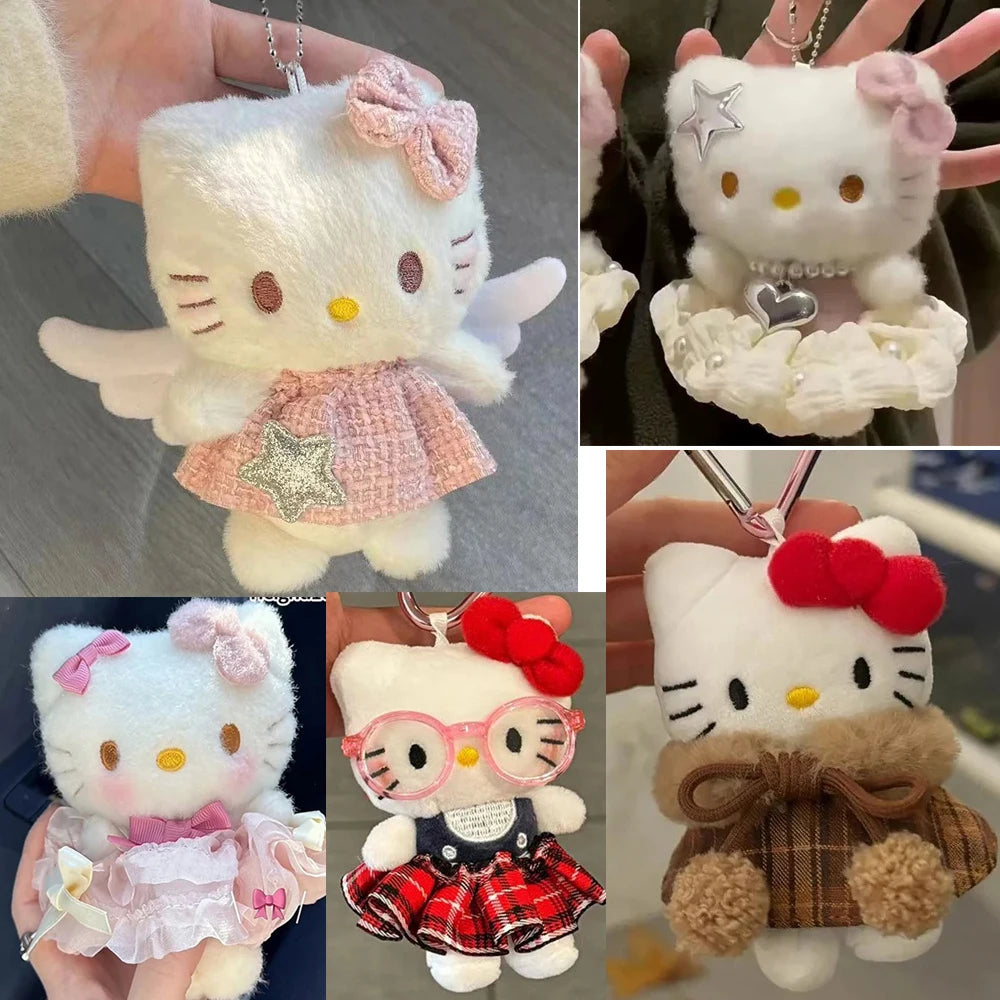 Hello Kitty Pretty in Pink Doll Keychain