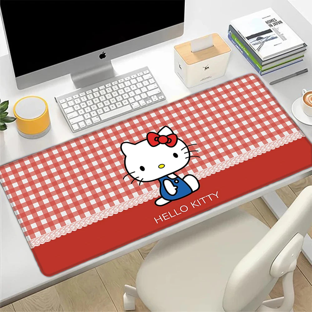 Hello Kitty Rainbow Desk Pad – Cute & Colorful Workspace Mat