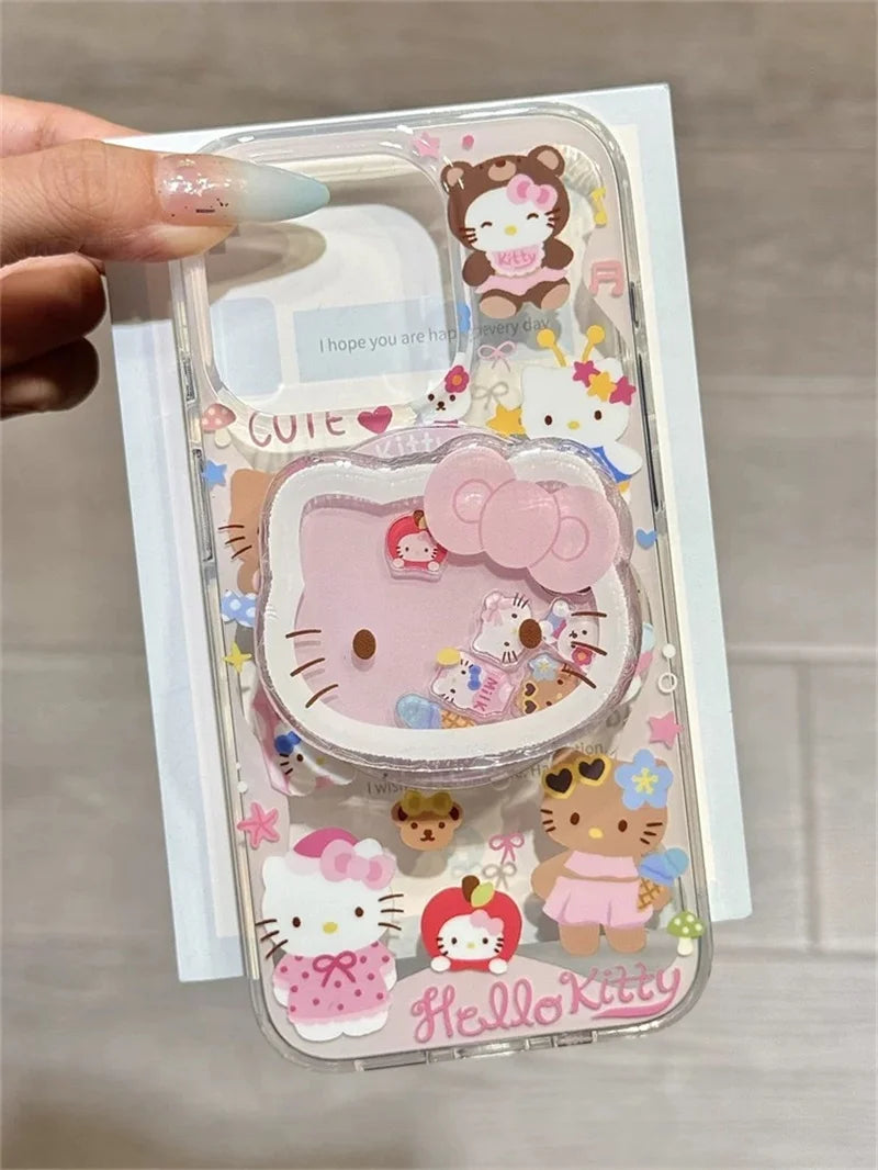 Hello Kitty Shake Grip Magnetic Case