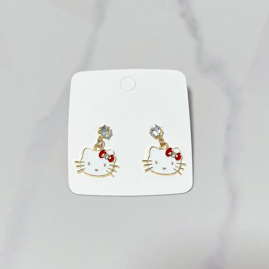 Hello Kitty Stud Earrings | Cute and Kawaii Jewelry