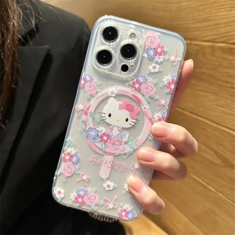 Hello Kitty’s Flower Power: MagSafe Phone Case