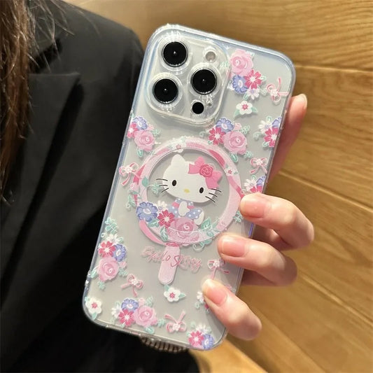 Hello Kitty’s Flower Power: MagSafe Phone Case