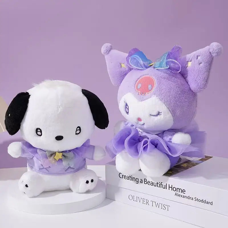 Kuromi Purple and elecgant Plush Toy by Sanrio