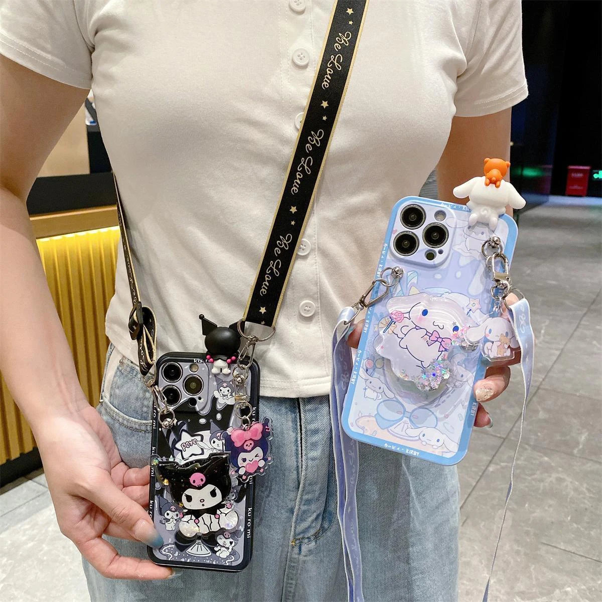 Kuromi Soft Silicone Phone Case | Sanrio Character Protection