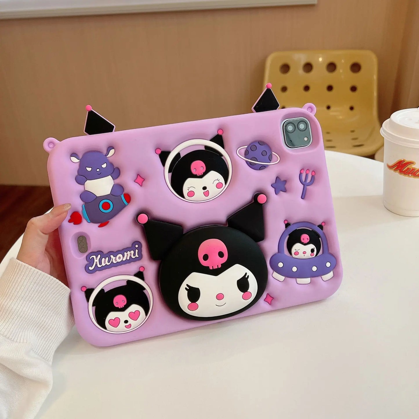 Kuromi iPad Silicone Case – Cute Protection for Your Device