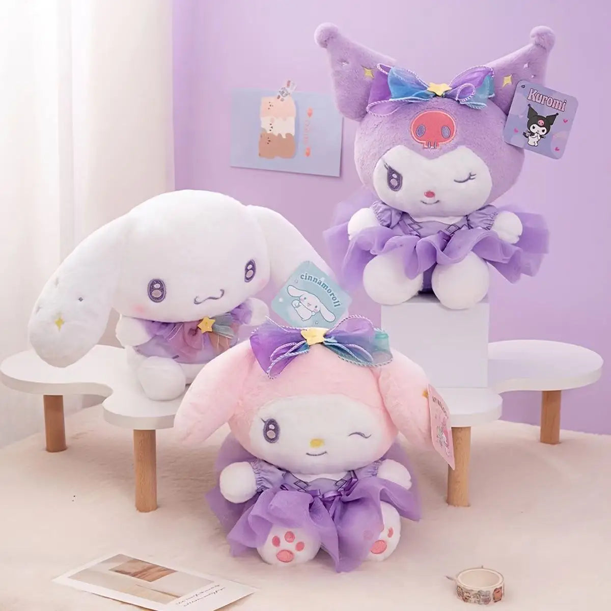 Lavender Dreams Kuromi Plush – A Sanrio Favorite