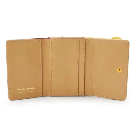 Pompompurin PU Leather Folding Wallet – Stylish and Functional Design