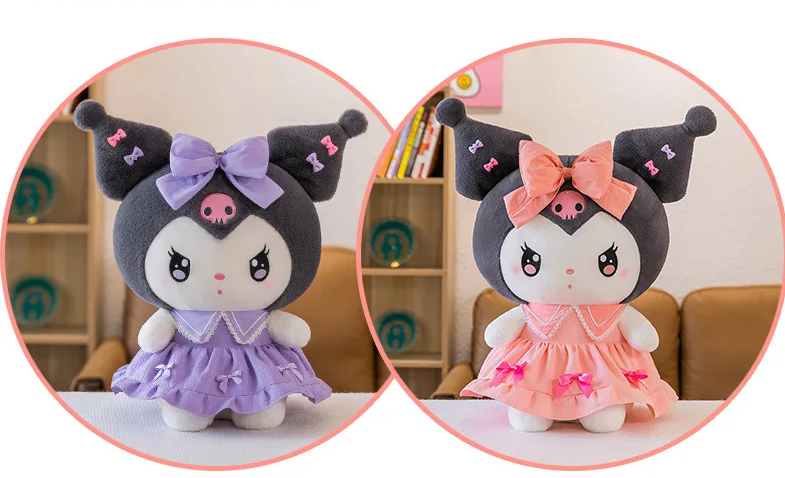 Princess Kuromi Plush: A Cute and Cozy Pink/Purple Royal