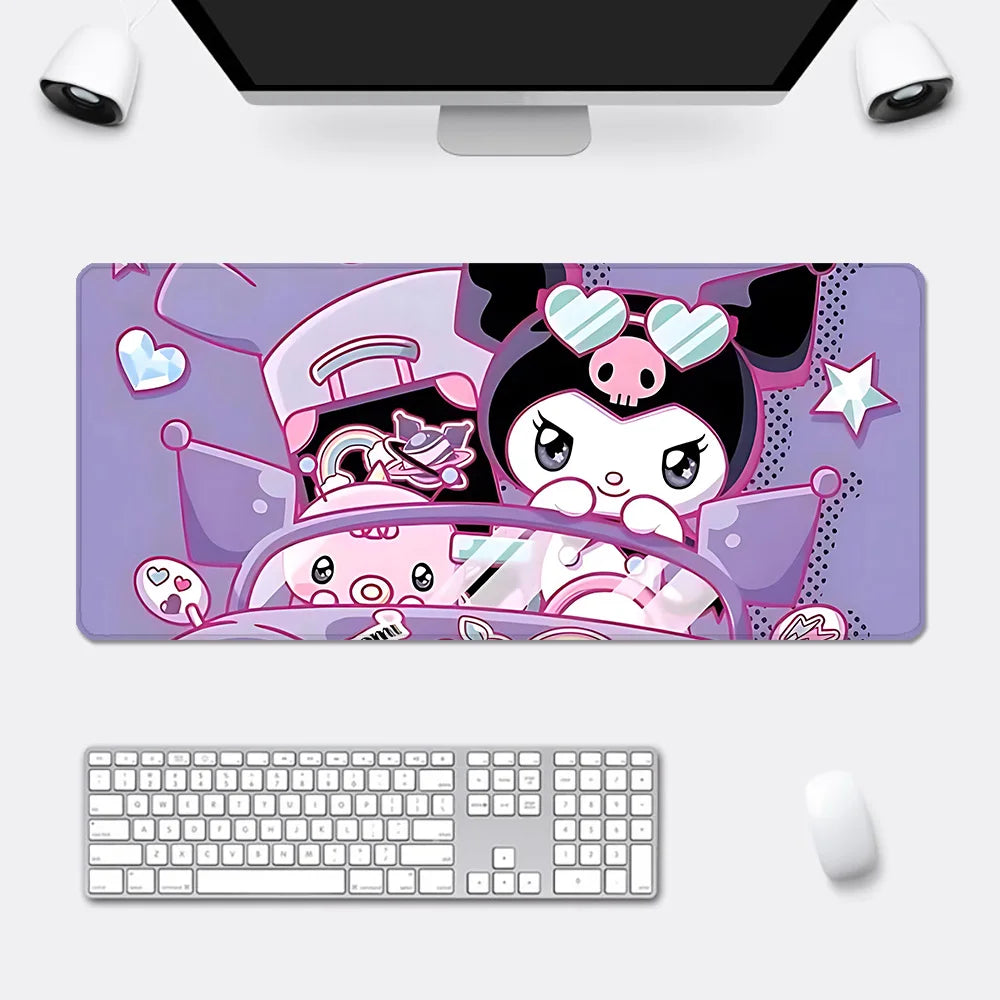 Purple Kuromi Mousepad Table Mat