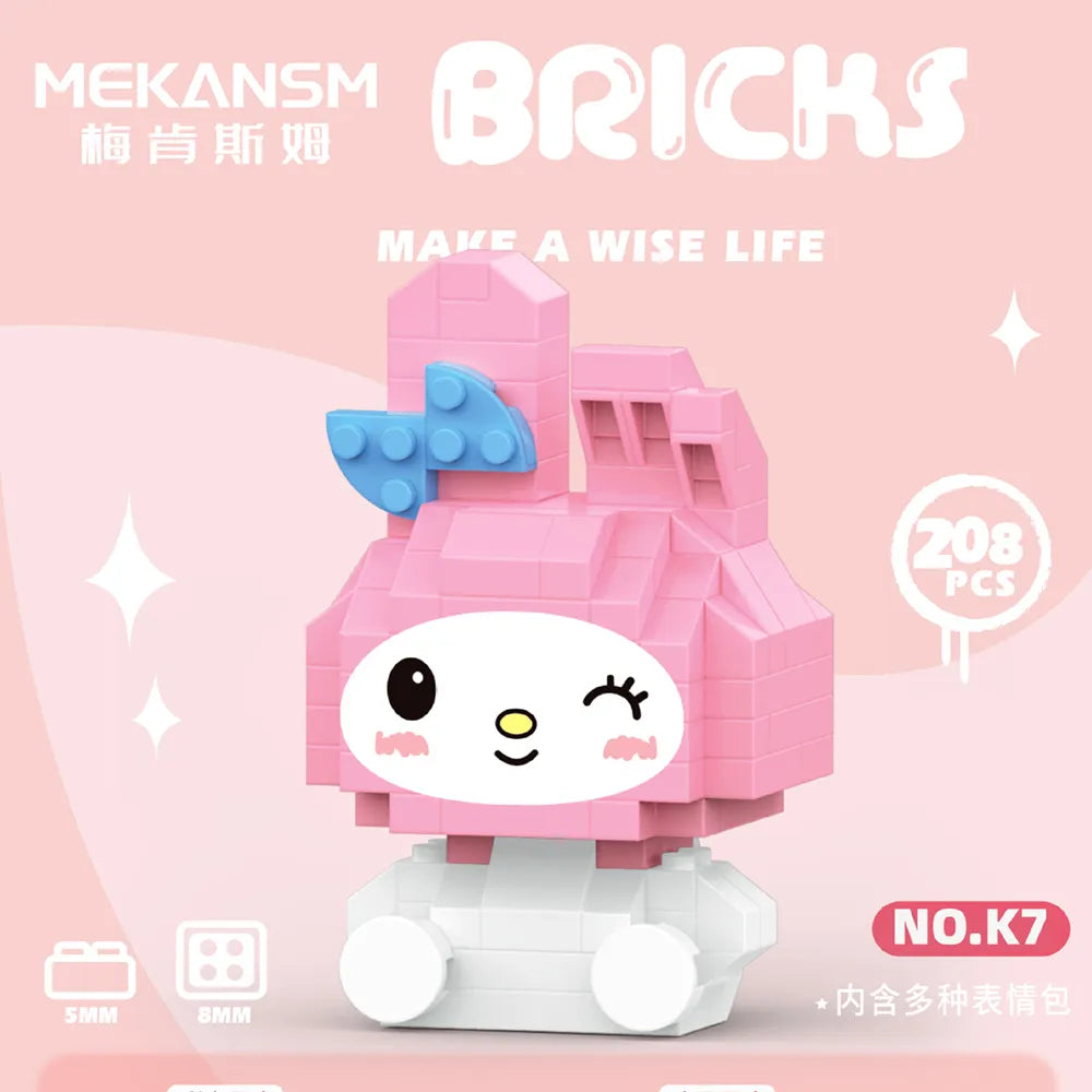 My Melody Nano Block in Pink