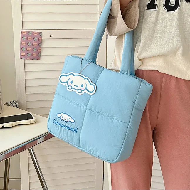 Cinnamoroll Puffer Large Capacity Shoulder Bag