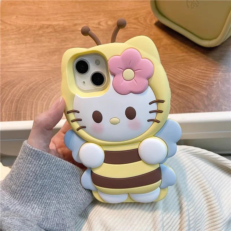 3D Bee Hello Kitty Phone Case by Sanrio