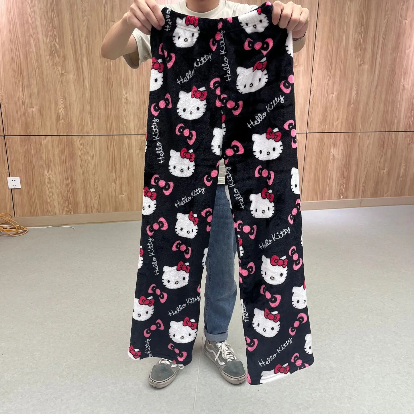 Sanrio Hello Kitty Pajamas | Kawaii Casual Home Pants