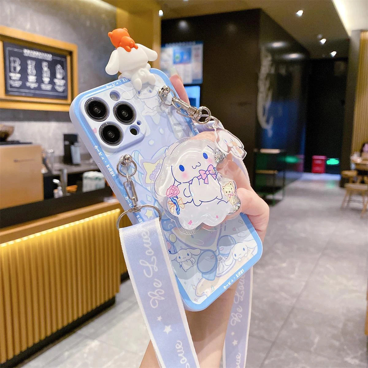 Sanrio Cinnamoroll Phone Case | Soft Silicone Design for iPhone