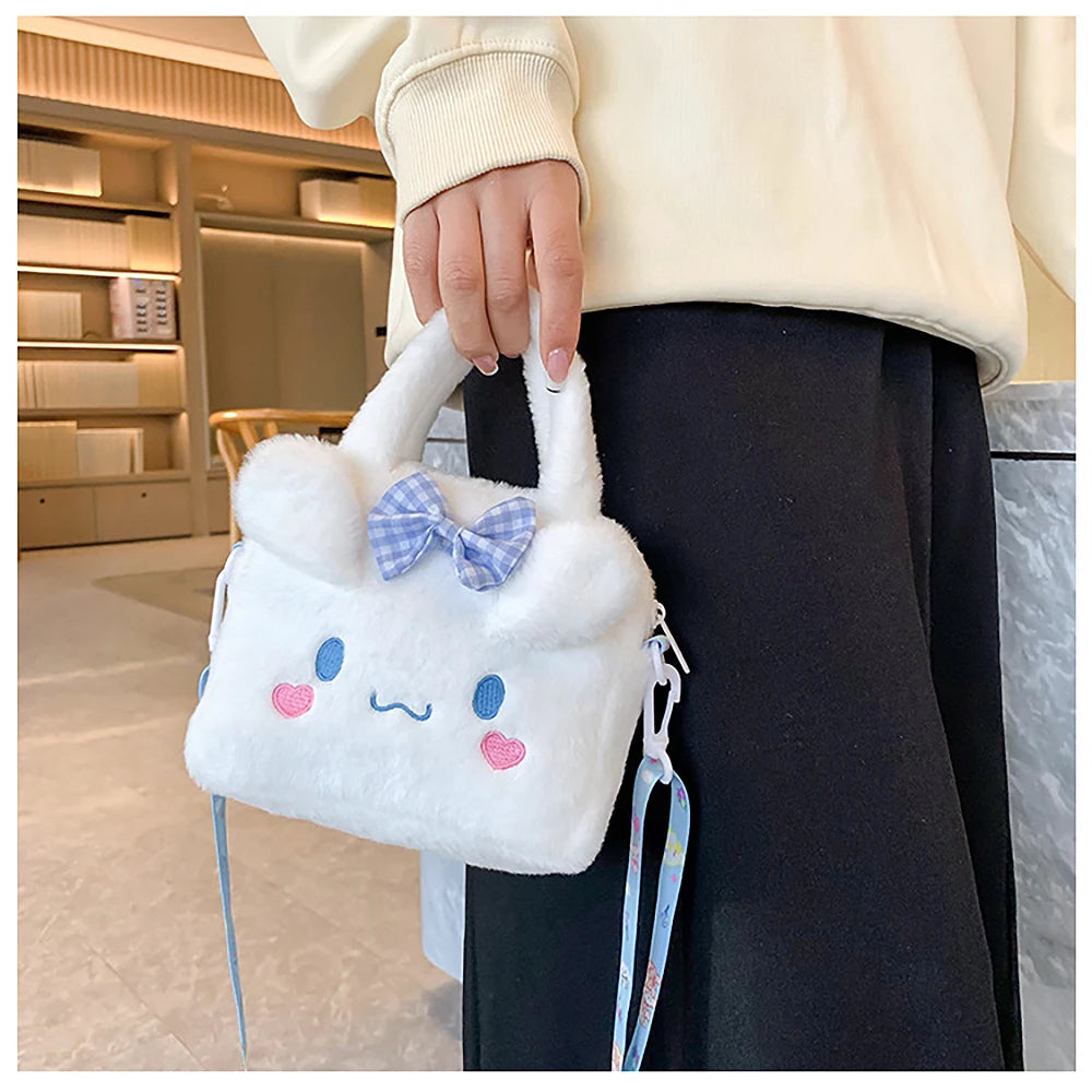 Sanrio Cinnamoroll Plush Handbag: The Ultimate Cute Shoulderbag"