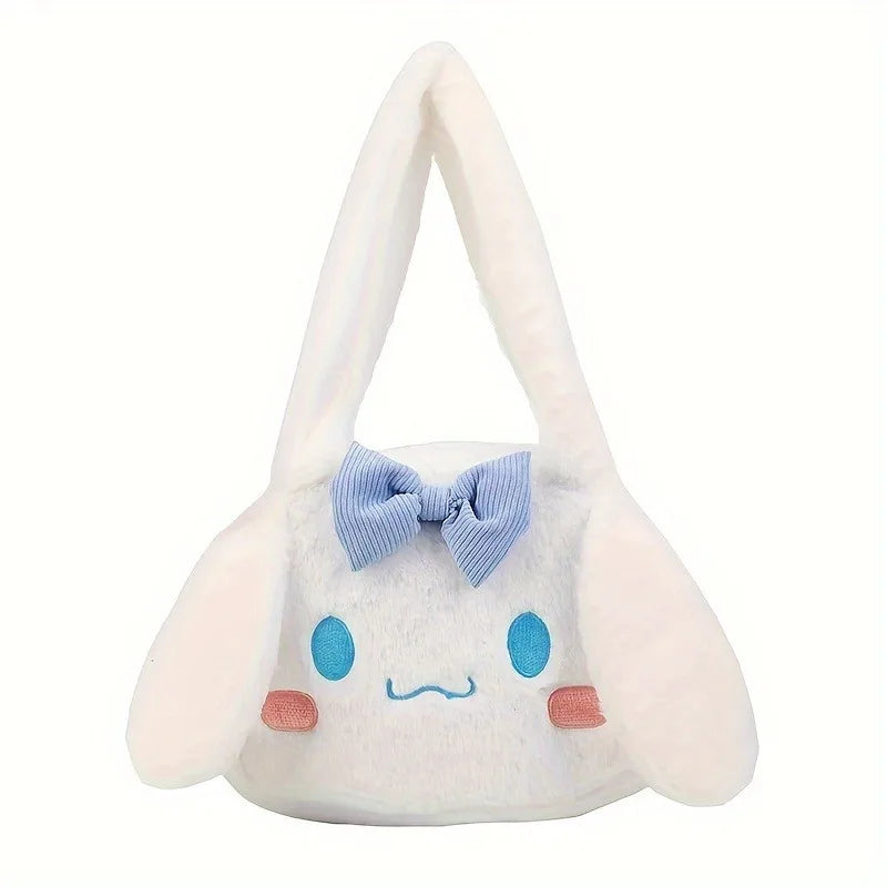 Sanrio Cinnamoroll Plush Tote & Shoulder Bag: Cute, Spacious, and Functional