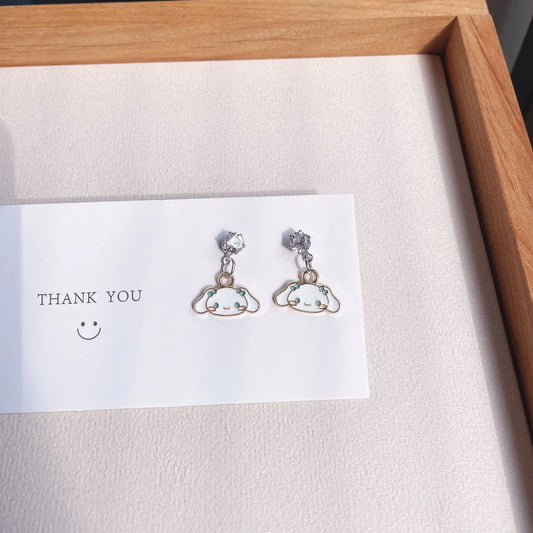 Sanrio Cinnamoroll Stud Earrings | Cute and Playful Design