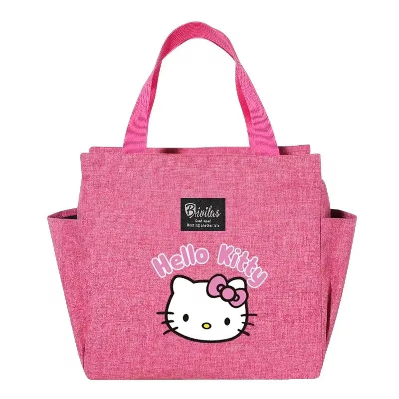 Hello Kitty Insulated Lunch Cooler Pouch for Pinic