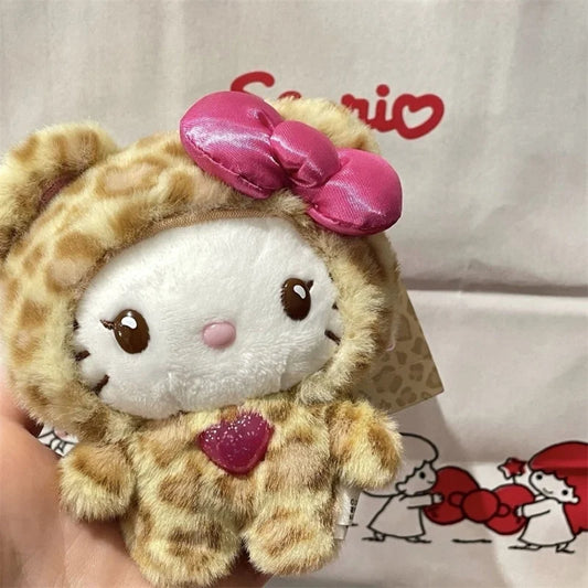 Sanrio Hello Kitty Keychain in Leopard Print | Cute and Fashionable