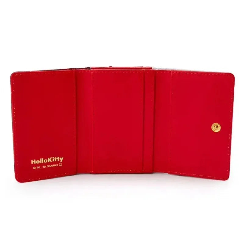 Sanrio Hello Kitty Wallet – Adorable PU Leather Folding Style