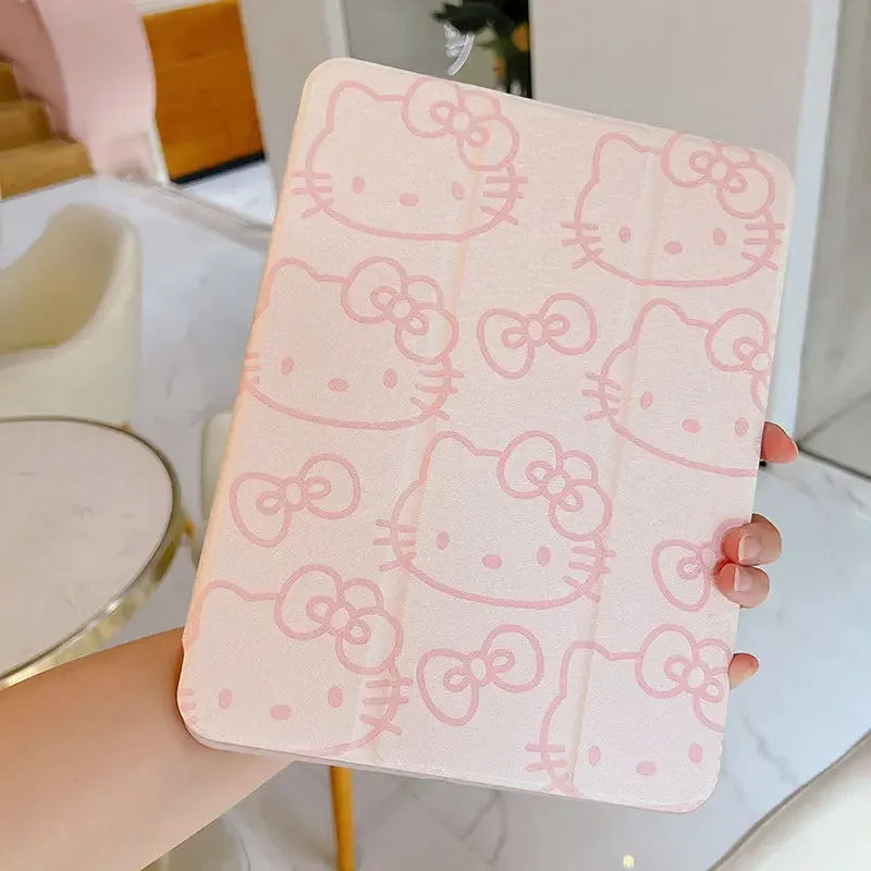 Sanrio Hello Kitty iPad Case with Pen Slot – Cute Design & Ultimate Protection