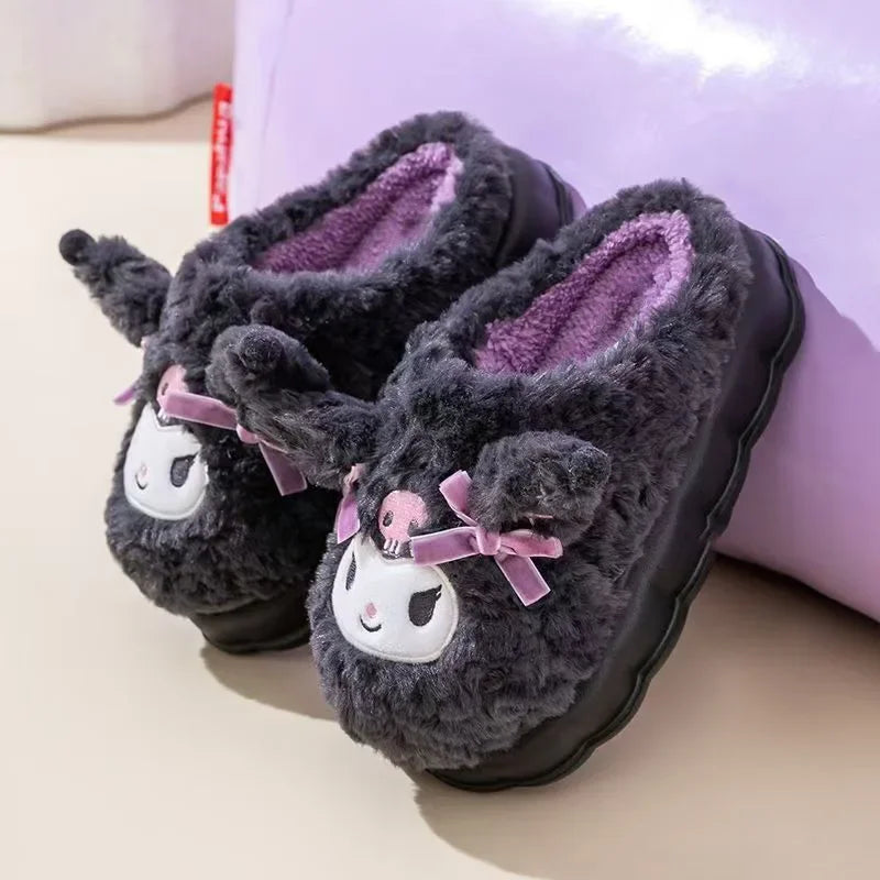 Sanrio Kuromi Home Slippers | Cozy and Cute Footwear
