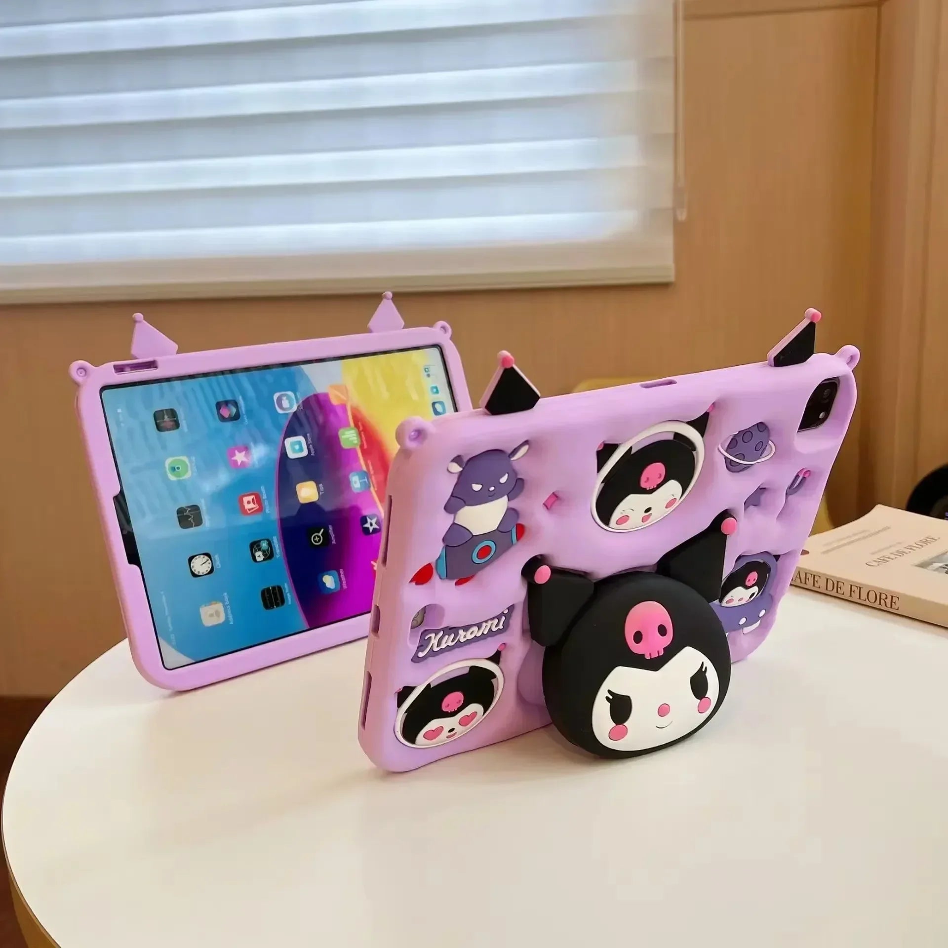 Sanrio Kuromi Silicone Case for Samsung Galaxy Tab – Fun & Protective