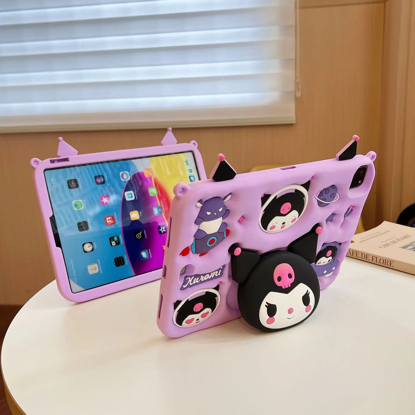 Sanrio Kuromi iPad Case – Soft Silicone for Ultimate Protection