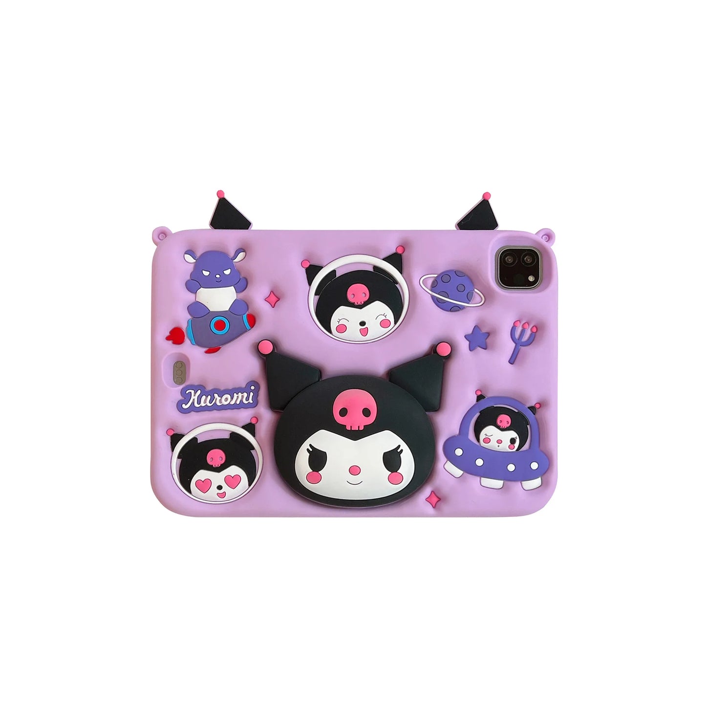 Sanrio Kuromi iPad Protective Case – Cute and Durable Silicone