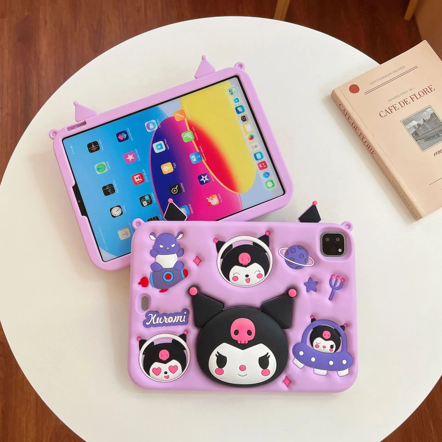 Sanrio Kuromi iPad Silicone Case – Fun & Protective
